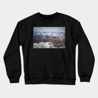 Snowy Grand Canyon Crewneck Sweatshirt